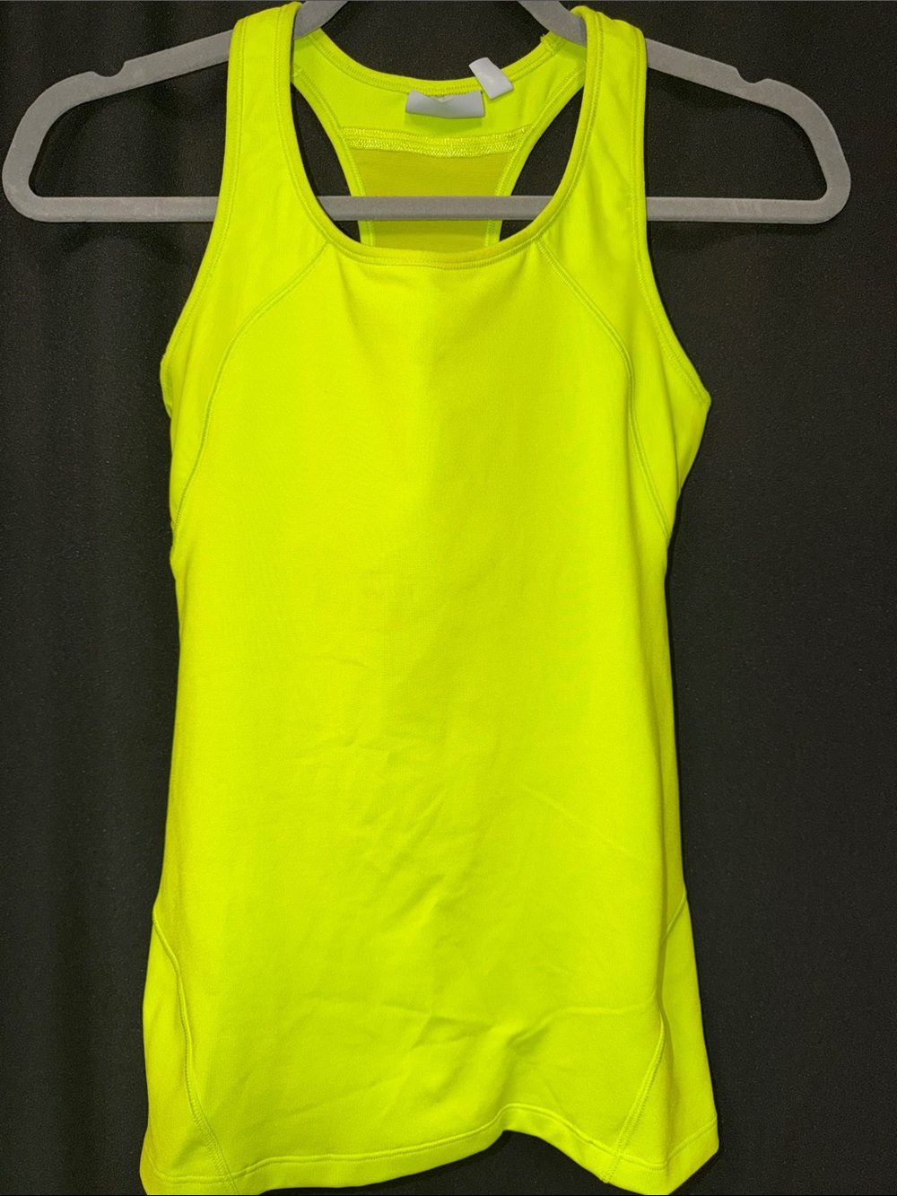 NWT Athleta-Women’s Neon Yellow Racerback Workout Tank